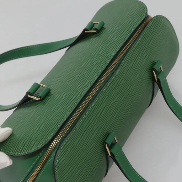LOUIS VUITTON Epi Soufflot Hand Bag Green - Picture 12 of 16
